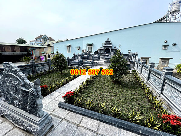 khu lăng mộ đá đẹp – chuẩn phong thủy, chất lượng đá tự nhiên