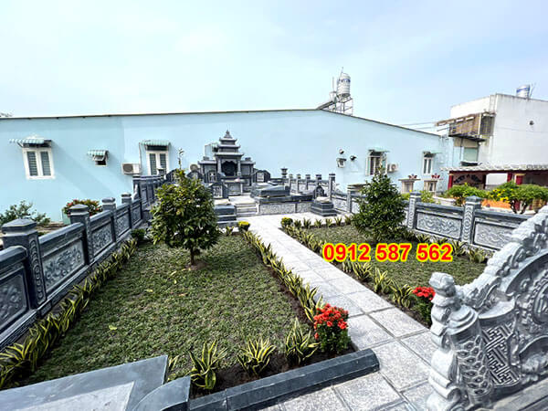 khu lăng mộ đá đẹp – chuẩn phong thủy, chất lượng đá tự nhiên